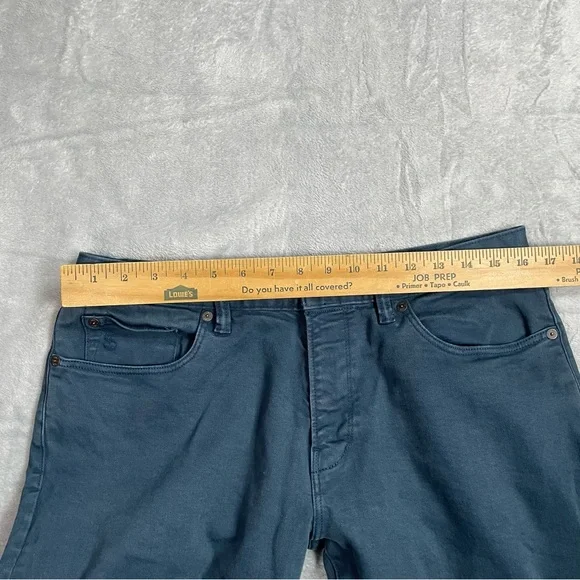Todd Snyder Jeans 32x34 Slim Fit 5-Pocket Stretch Blue